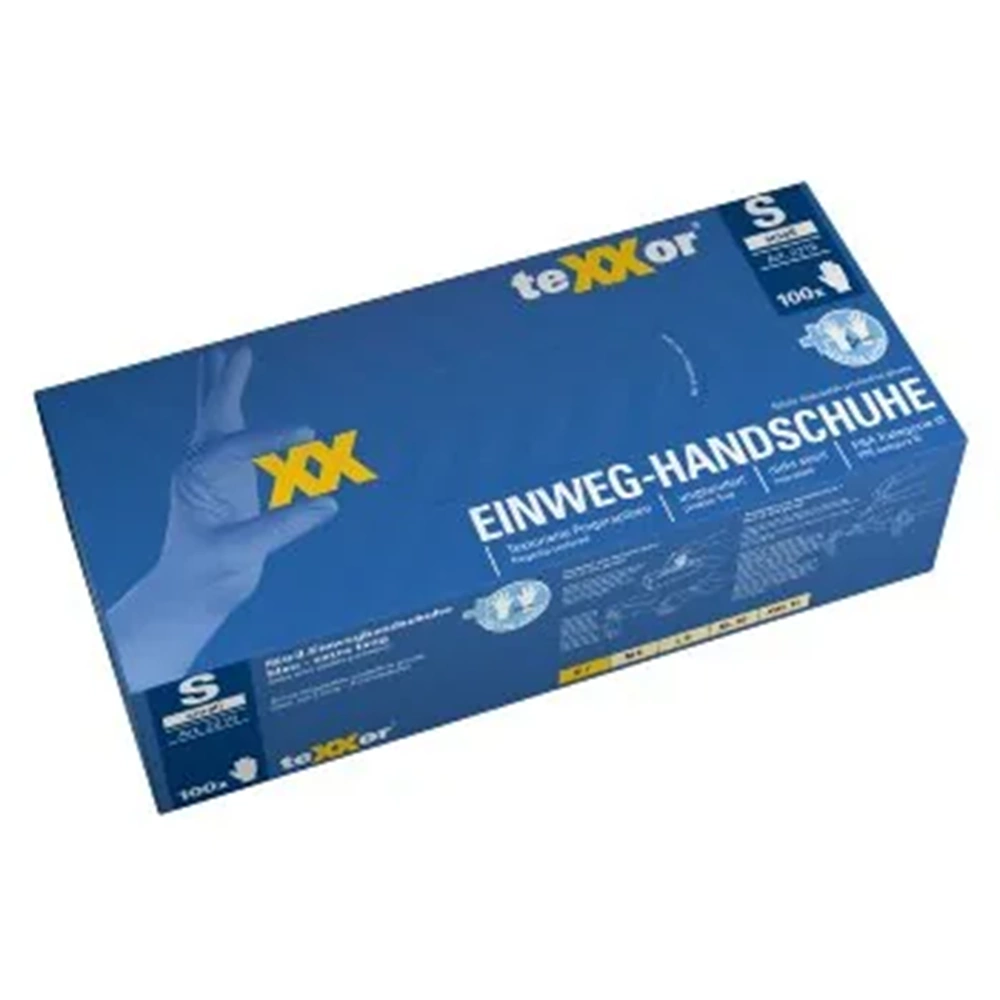 teXXor® Ekstra Uzun Tek Kullanımlık Nitril Eldiven