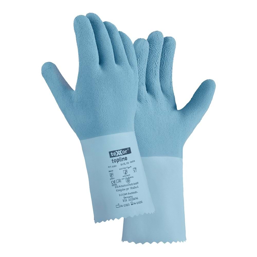 teXXor® topline Kimyasal Koruyucu Eldiven