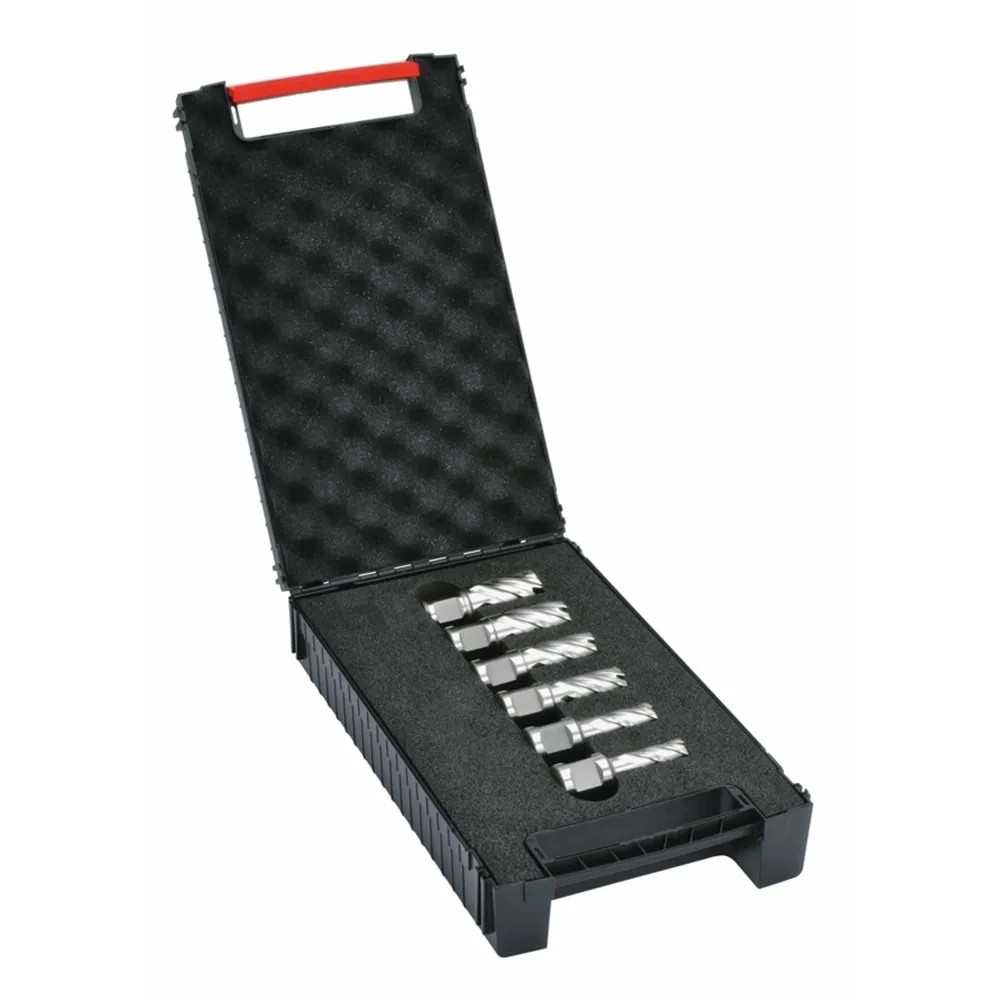 Karot Matkap Ucu Seti HSS 12-14-16-18-20-22 mm Derinlik 55mm (6 Parça)