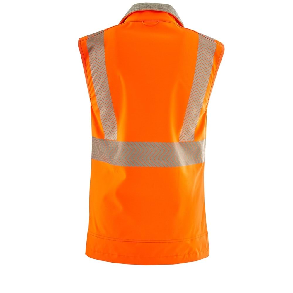 4PROTECT® PARAMUS Softshell Yelek, Neon Turuncu - XS