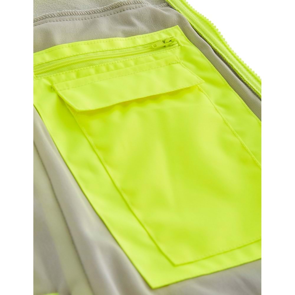4PROTECT Softshell Yelek PARAMUS, Neon Sarı - XS