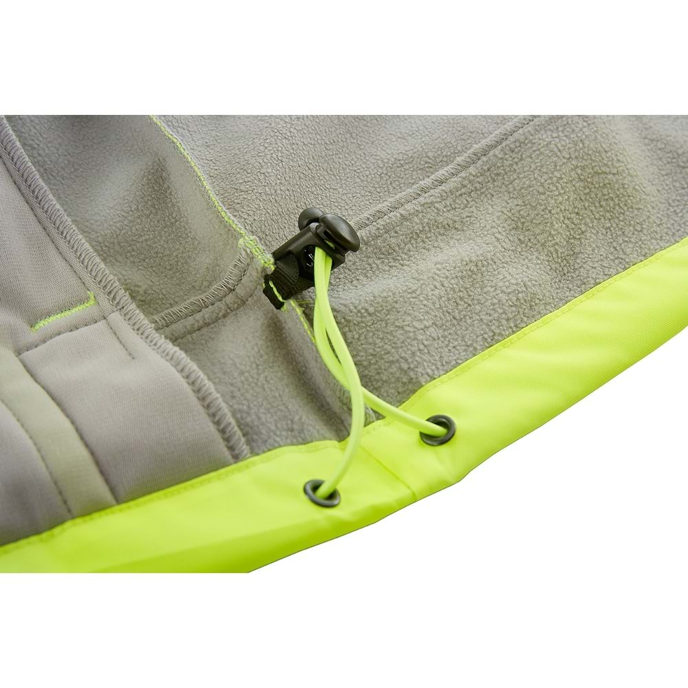 4PROTECT Softshell Yelek PARAMUS, Neon Sarı - XS
