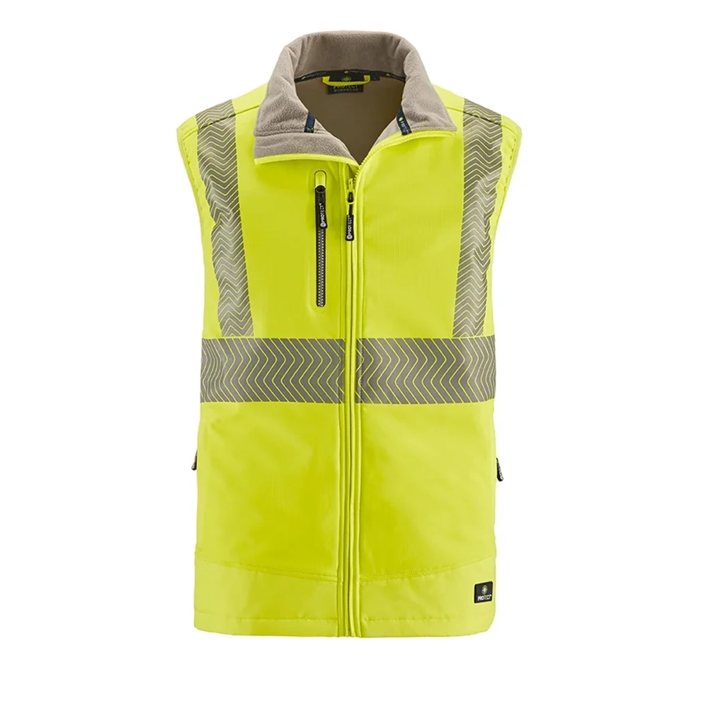 4PROTECT® Yüksek Görünürlüklü Softshell Yelek