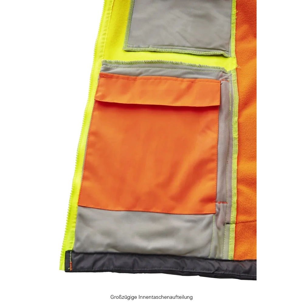 4PROTECT® Yüksek Görünürlüklü Softshell Ceket