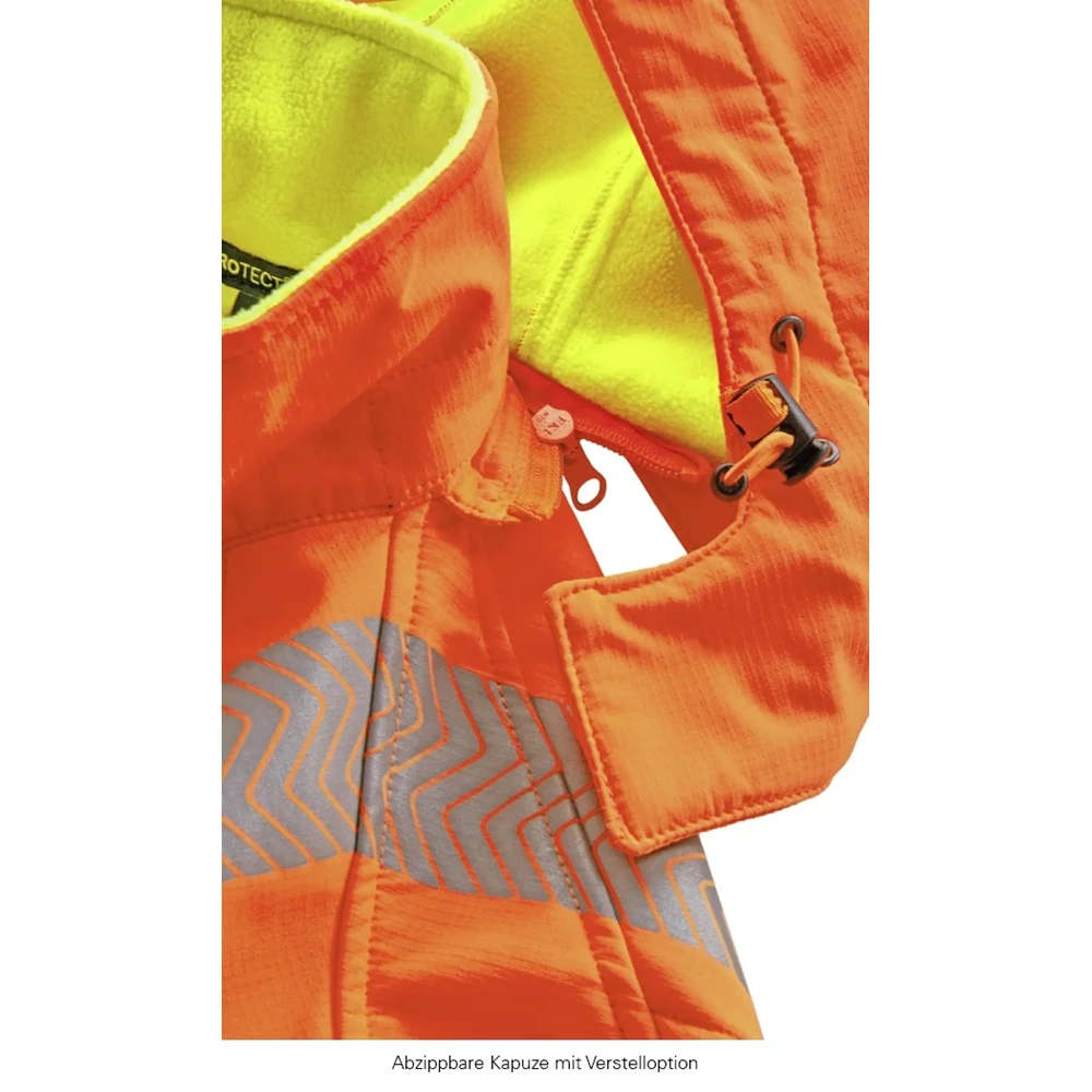 4PROTECT® Yüksek Görünürlüklü Softshell Ceket