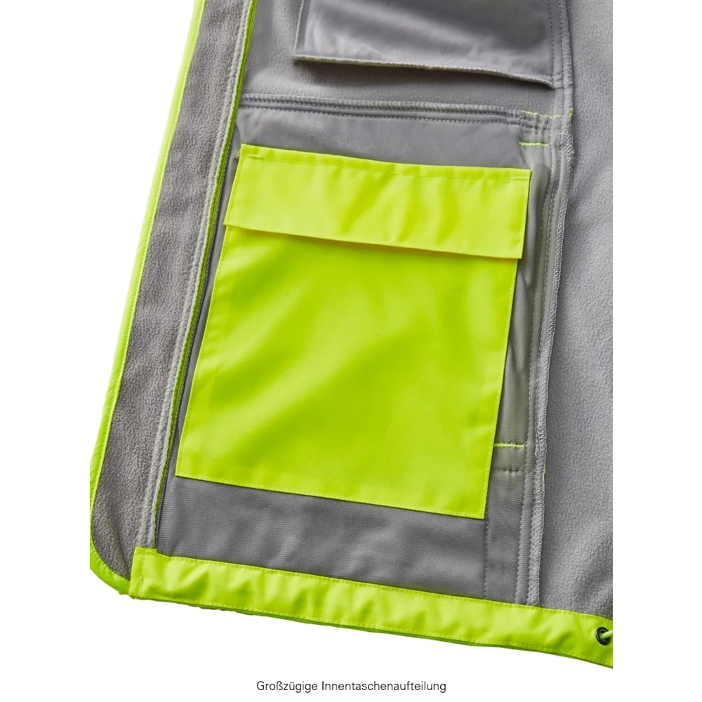 4PROTECT® Yüksek Görünürlüklü Softshell Ceket