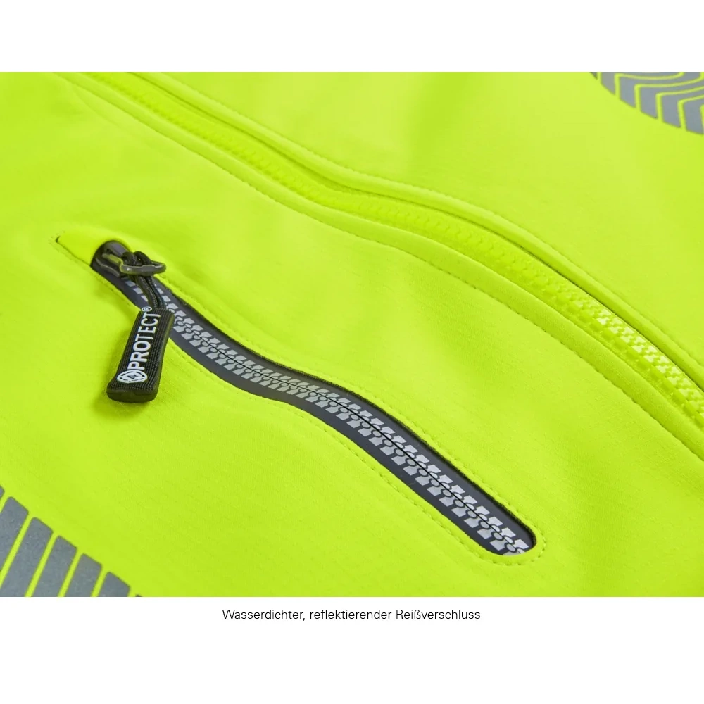 4PROTECT® Yüksek Görünürlüklü Softshell Ceket