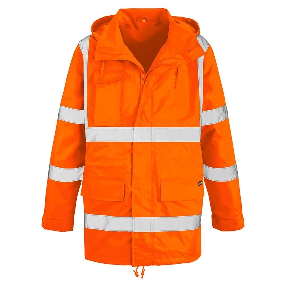 teXXor BARRIE Yağmurluk, Kırmızı/Siyah - XS