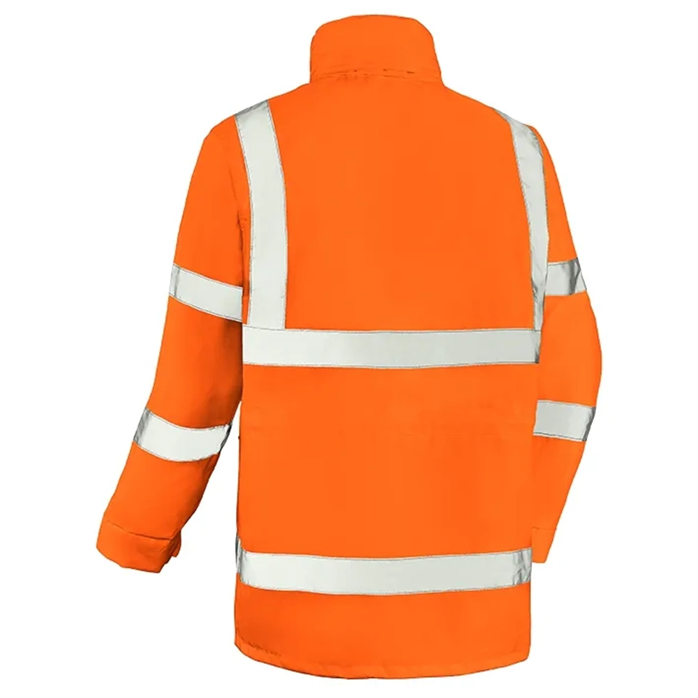 teXXor® BARRIE Hi-Vis Su Geçirmez Yağmurluk Turuncu