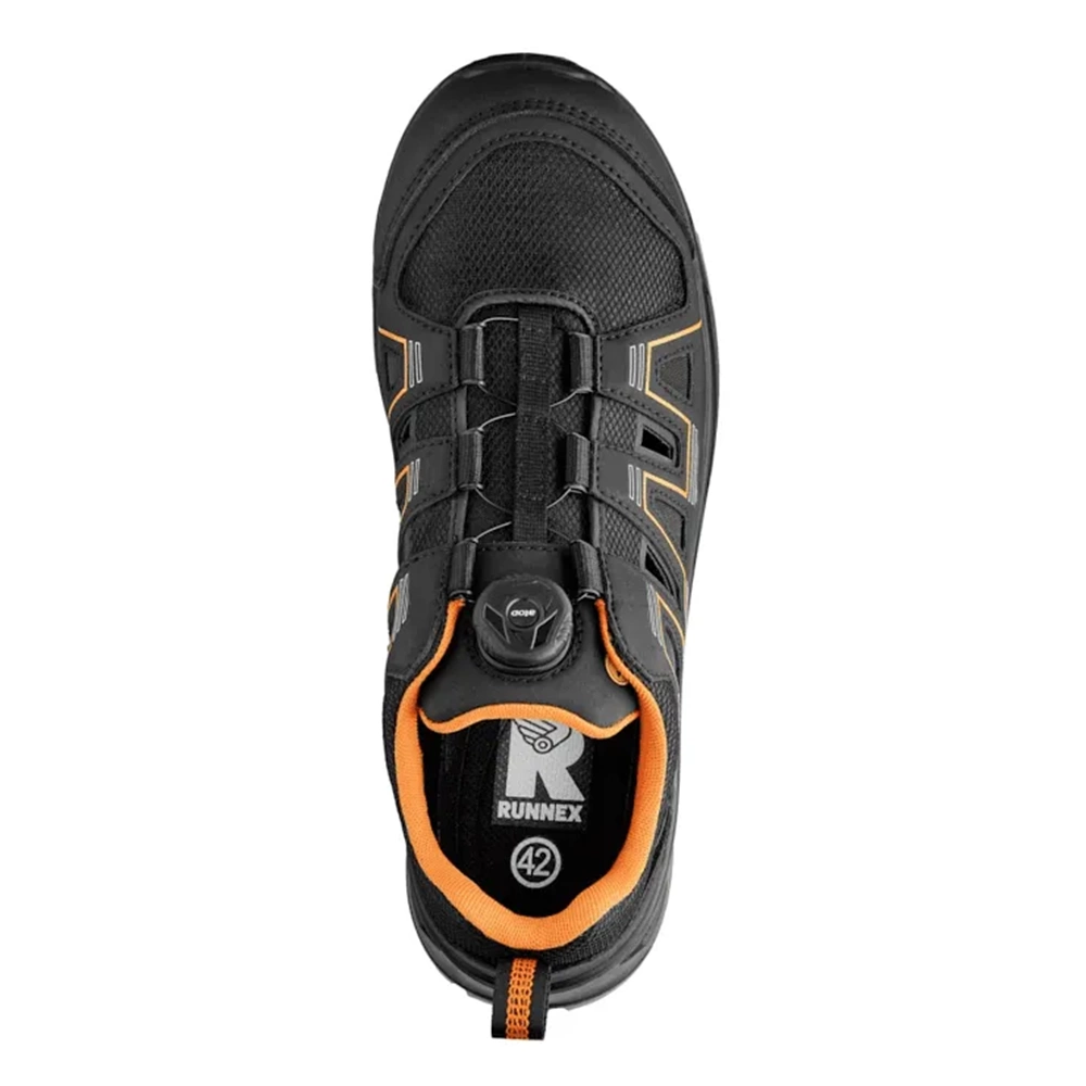 RUNNEX® ActionStar S1PS ESD Atop İş Sandaleti Siyah