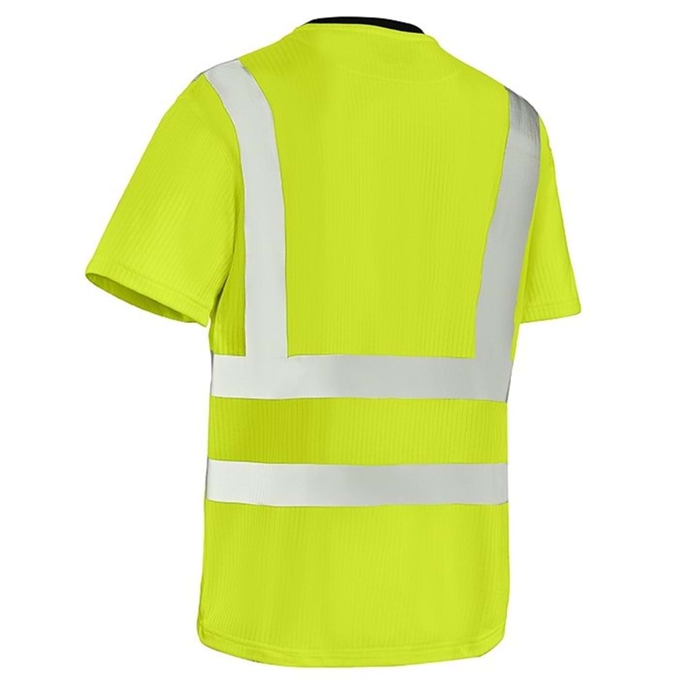 teXXor Tişört HOOGE, Fosforlu Sarı - XS