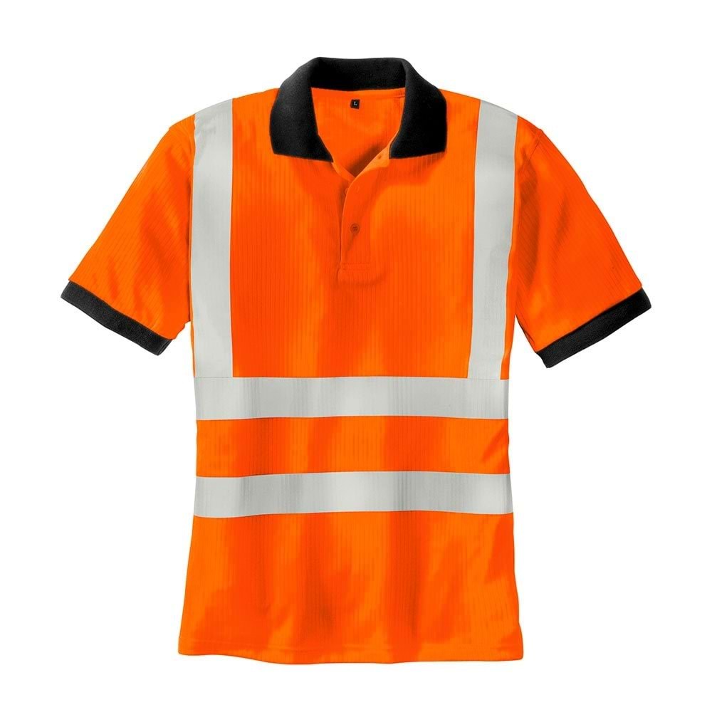 teXXor Polo Tişört SYLT, Neon Turuncu - XS
