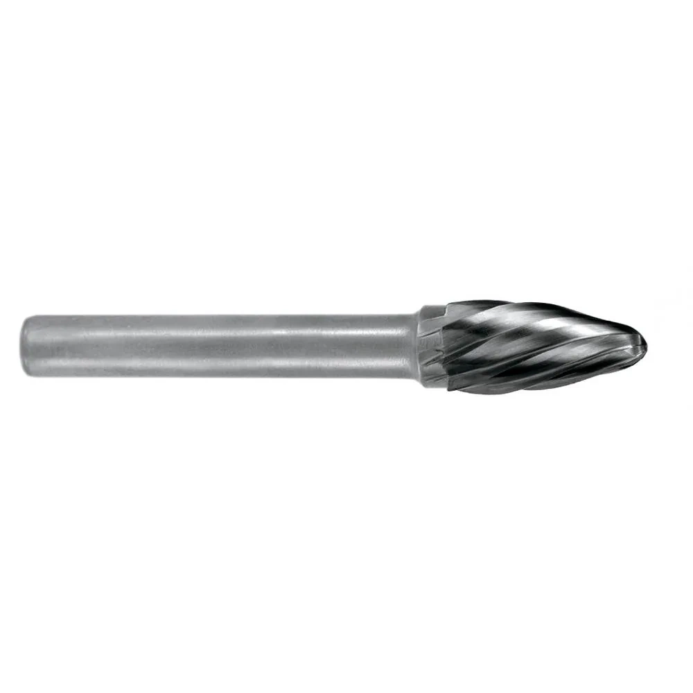 F Tipi (Oval Başlı) Karpit Freze Ucu 12mm - Alüminyum