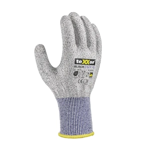 teXXor® Black Cut C Eldiven, Siyah