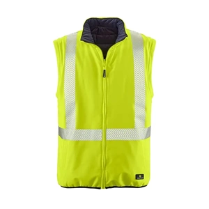 4PROTECT® RENO Hi-Vis Çift Taraflı Softshell Mont Sarı