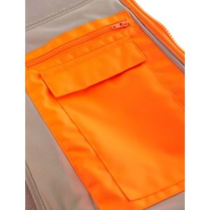 4PROTECT® PARAMUS Softshell Yelek, Neon Turuncu - XS