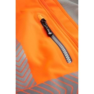 4PROTECT® PARAMUS Softshell Yelek, Neon Turuncu - XS