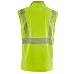 4PROTECT Softshell Yelek PARAMUS, Neon Sarı - XS