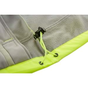 4PROTECT Softshell Yelek PARAMUS, Neon Sarı - XS