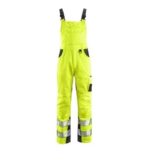 4PROTECT® ALABAMA Salopet, Neon Sarı/Gri - L