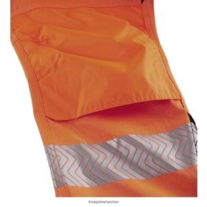 4PROTECT® TENNESSEE Pantolon, Neon Turuncu/Gri - L