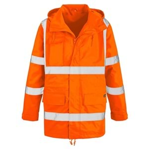 teXXor BARRIE Yağmurluk, Kırmızı/Siyah - XS