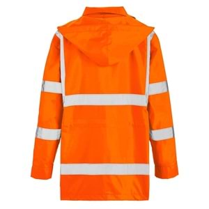 teXXor BARRIE Yağmurluk, Kırmızı/Siyah - XS