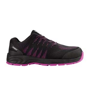 RUNNEX S1PS Kadın ESD GirlStar Ayakkabı, Siyah/Pembe - 46