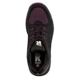 RUNNEX S1PS Kadın ESD GirlStar Ayakkabı, Siyah/Pembe - 46