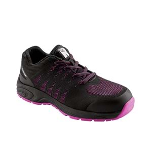 RUNNEX S1PS Kadın ESD GirlStar Ayakkabı, Siyah/Pembe - 46