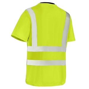 teXXor Tişört HOOGE, Fosforlu Sarı - XS