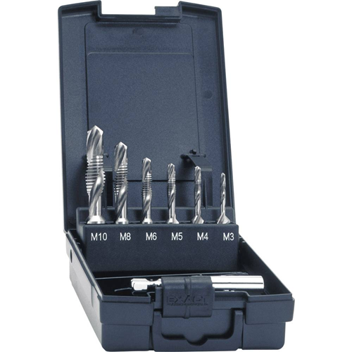 SGE Üç Kombinasyonlu Alet Seti HSS-G ROTAPLUS M3-M10 + 1/4 Adaptör (7 Parça)