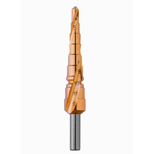 Kademeli Matkap Ucu HSS TiN ROTASTOP+ Spiral 4-12 mm (Adet)