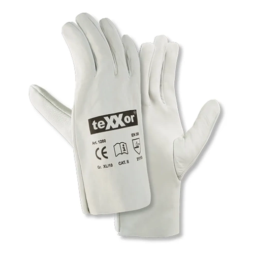 teXXor® Kuzu Derisi İş Eldiveni Ekru