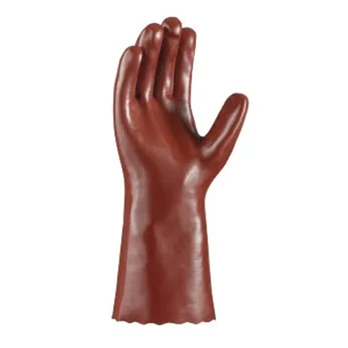 teXXor® PVC İş Eldiveni 35 cm Kahverengi
