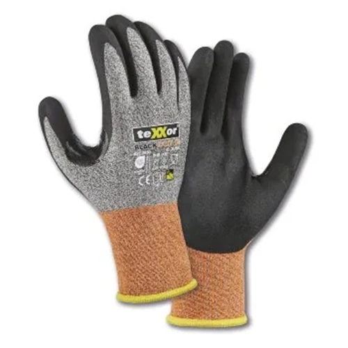 teXXor® BLACK CUT® E Kesilmeye Dirençli Örgü Eldiven