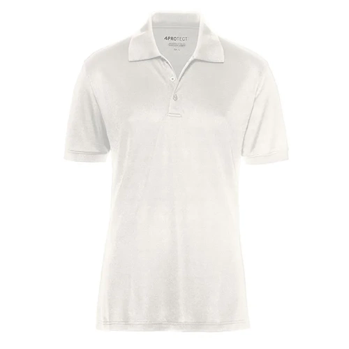 4PROTECT® MADISON UV Korumalı Polo Yaka Tişört Beyaz