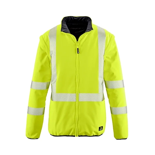 4PROTECT® Yüksek Görünürlüklü Çift Taraflı Softshell Ceket