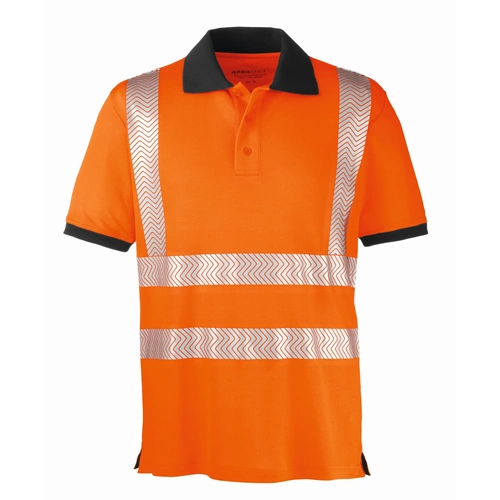 4PROTECT® ORLANDO Hi-Vis UV Korumalı Polo Tişört Turuncu