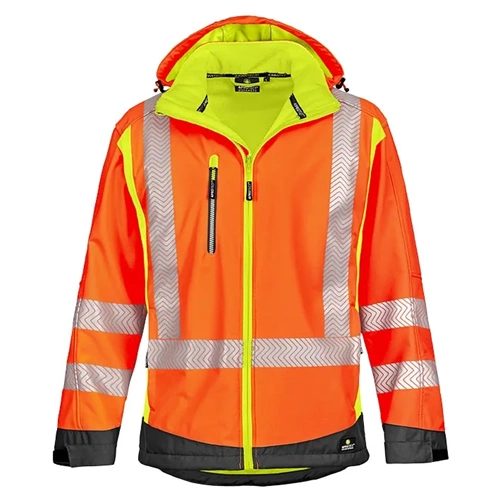 4PROTECT® Yüksek Görünürlüklü Softshell Ceket