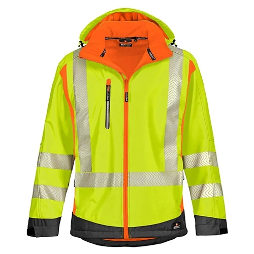 4PROTECT® Yüksek Görünürlüklü Softshell Ceket
