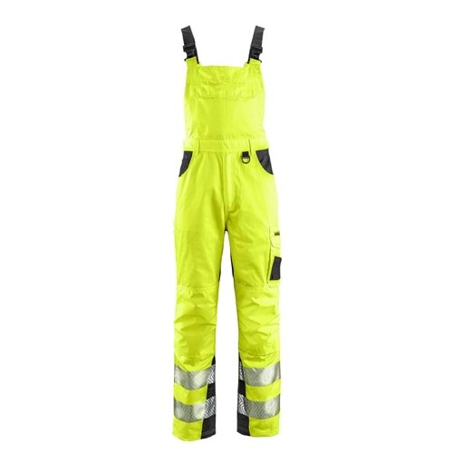 4PROTECT® ALABAMA Salopet, Neon Sarı/Gri - L