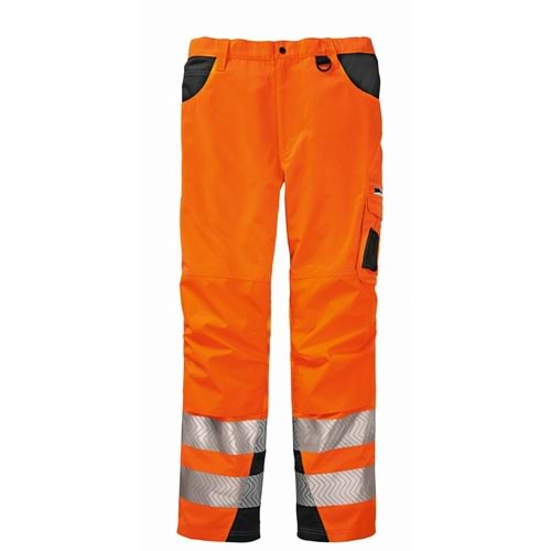 4PROTECT® TENNESSEE Pantolon, Neon Turuncu/Gri - L
