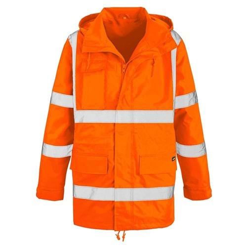 teXXor BARRIE Yağmurluk, Kırmızı/Siyah - XS