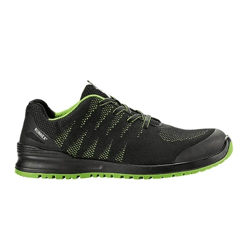 RUNNEX® SportStar S1PS ESD İş Ayakkabısı Siyah/Yeşil