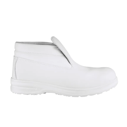 teXXor® Lens S2 Yıkanabilir Su Geçirmez Bilekli Slipper İş Ayakkabısı Beyaz