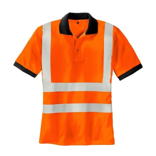 teXXor Polo Tişört SYLT, Neon Turuncu - XS