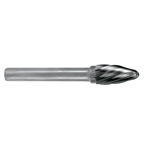 F Tipi (Oval Başlı) Karpit Freze Ucu 12mm - Alüminyum