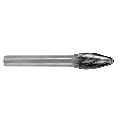 F Tipi (Oval Başlı) Karpit Freze Ucu 12mm - Alüminyum