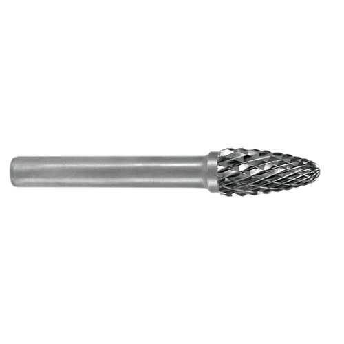 F Tipi (Oval Başlı) Karpit Freze Ucu 12mm - Inox ve Alaşımlı Çelik